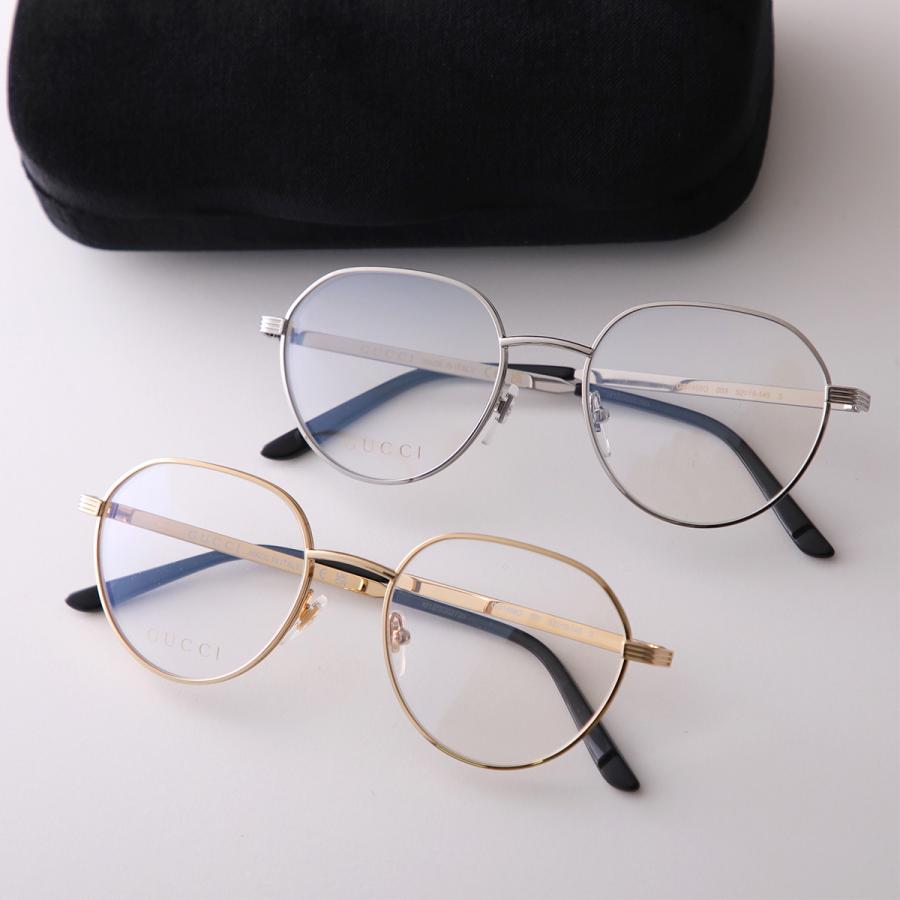 GUCCI グッチ メガネフレーム  フルリム/メタル/ガンメタル GG-1372J   マルチカラー レディース / 240001200442 GUCCI（グッチ） メガネ GG1458O レディース ボストン型 メタル
