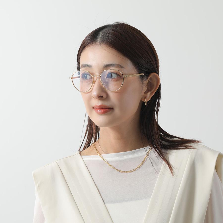 GUCCI（グッチ） メガネ GG1458O レディース ボストン型 メタル