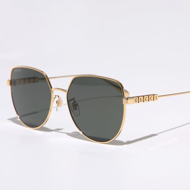 GUCCI（グッチ） サングラス GG1435SA メンズ ボストン型 メタル