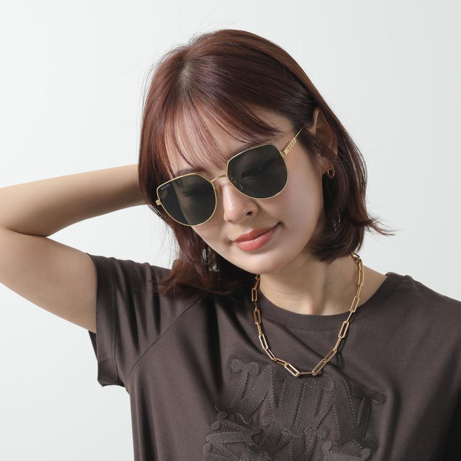 GUCCI（グッチ） サングラス GG1435SA メンズ ボストン型 メタル