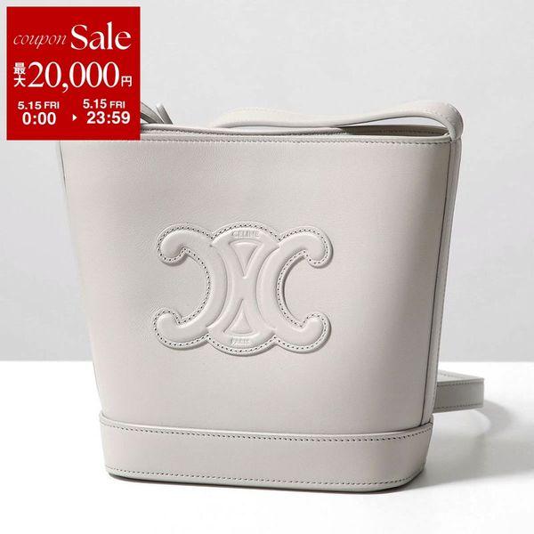 CELINE セリーヌ ミニ バケット キュイル トリオンフ ショルダーバッグ CELINE（セリーヌ） ショルダーバッグ MINI BUCKET ミニバケット