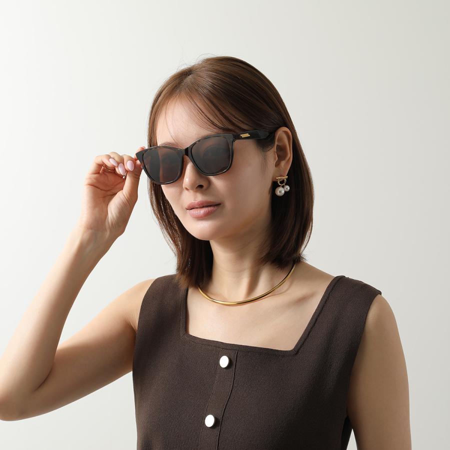 BOTTEGA VENETA ボッテガヴェネタ サングラス BV1151SA レディース ウェリントン型 セルフレーム フルリム アジアンフィット ロゴの画像