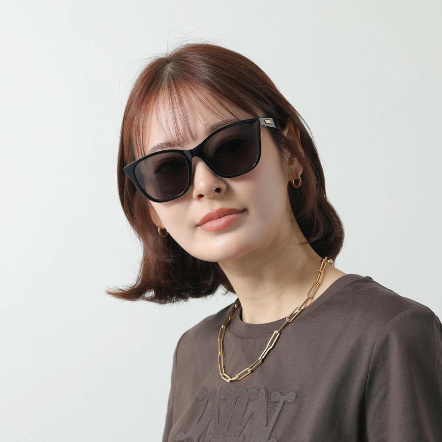 BOTTEGA VENETA ボッテガヴェネタ サングラス BV1151SA レディース ウェリントン型 セルフレーム フルリム アジアンフィット ロゴの画像