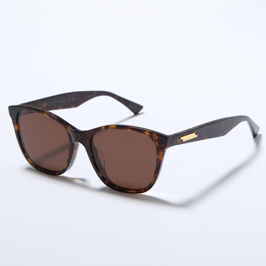BOTTEGA VENETA ボッテガヴェネタ サングラス BV1151SA レディース ウェリントン型 セルフレーム フルリム アジアンフィット ロゴの画像