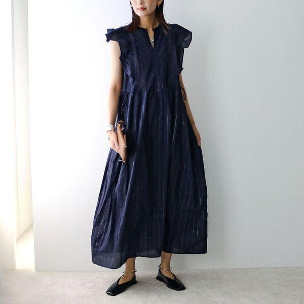 NE QUITTEZ PAS!（ヌキテパ） ne Quittez pas ワンピース Cotton Lurex