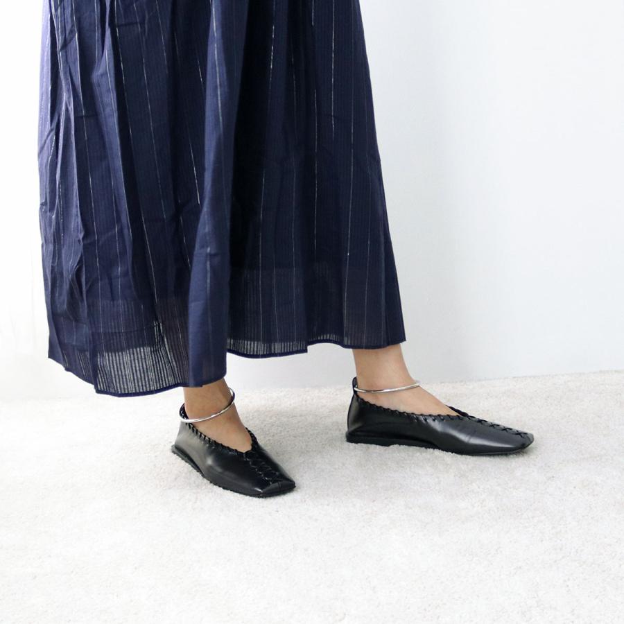 ヌキテパCotton Lurex Stripe Frill Sleeve ドレス DSC05570.jpg?v=1751527210&