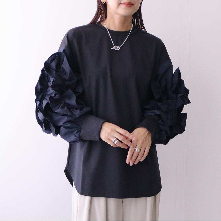 Re.Verofonna（ヴェロフォンナ） ウェーブ フリル カットソー 5259504 