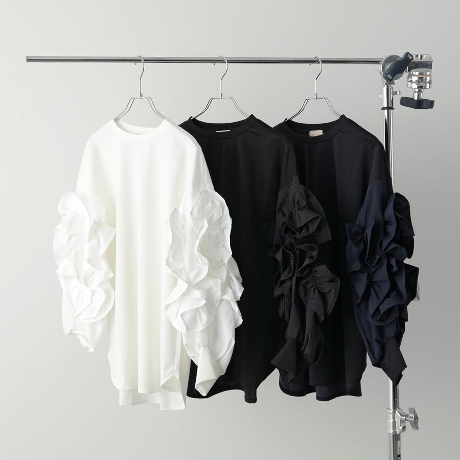 Re.Verofonna（ヴェロフォンナ） ウェーブ フリル カットソー 5259504