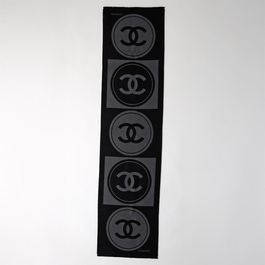 CHANEL シャネル マフラー AAB350 B21863 レディース ウール 大判