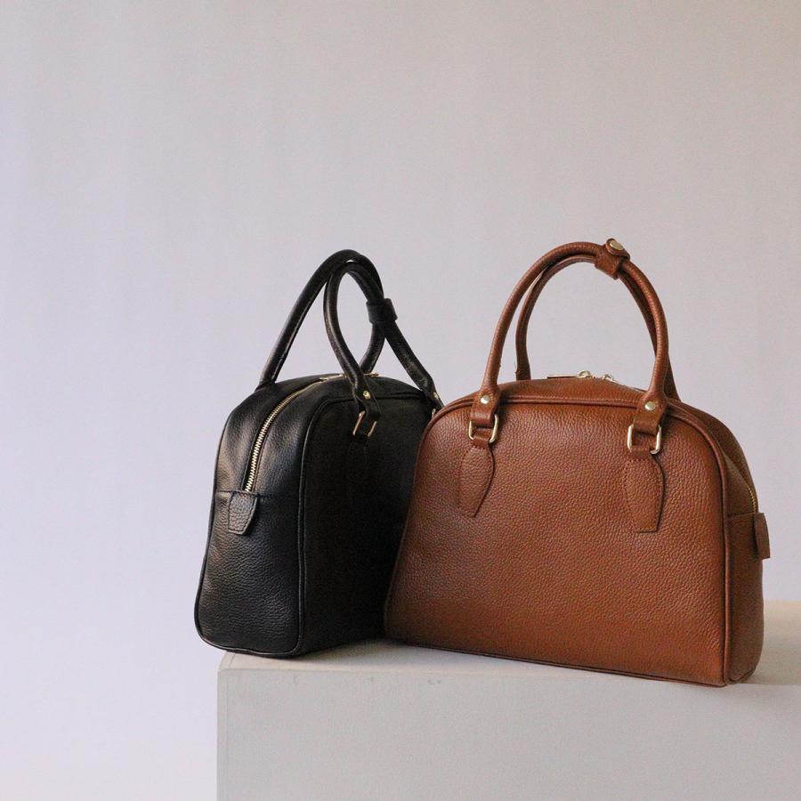 ハンドメイドブラウンレザー ボストンバッグ イタリア　フィレンツェ製 ハンドメイドブラウンレザー ボストンバッグ イタリア フィレンツェ製