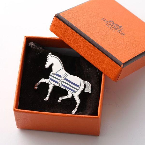 HERMES（エルメス） スカーフリング シュヴァル Cheval 603723S