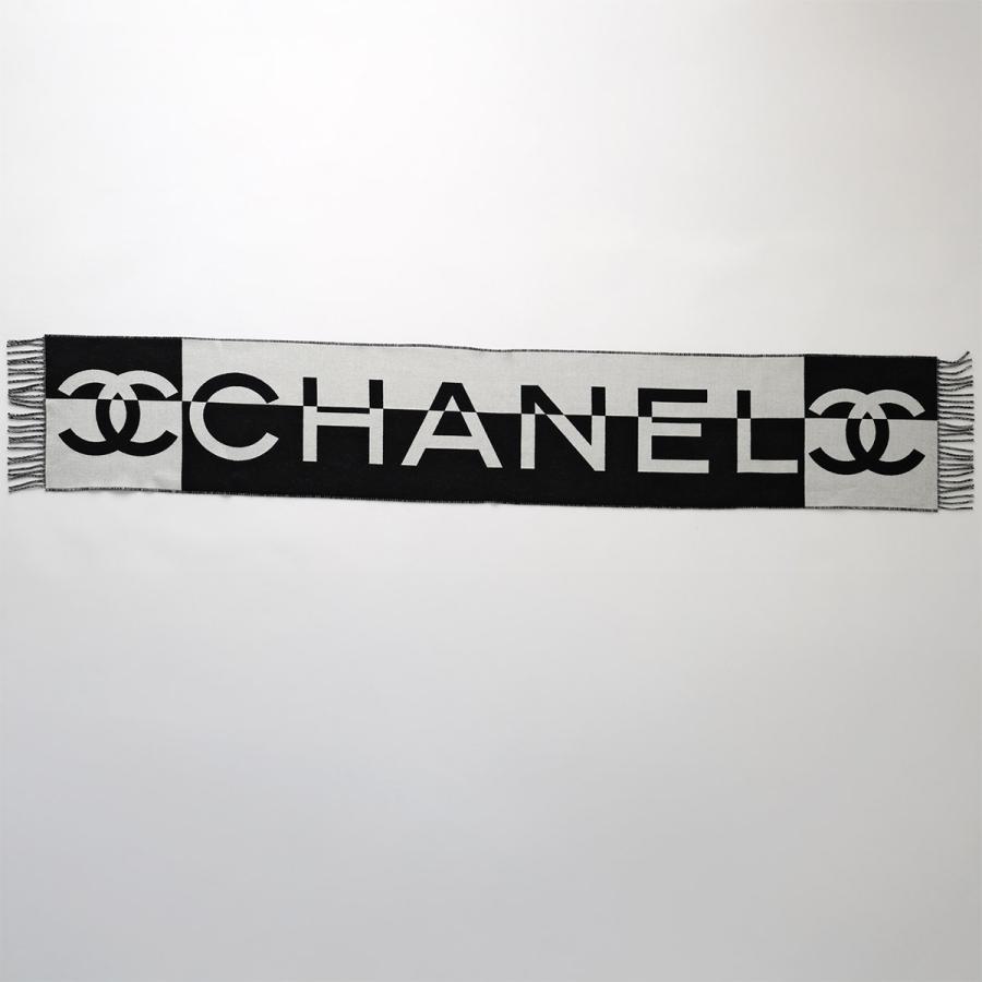 CHANEL CCロゴ　大判ストール CCロゴ付き