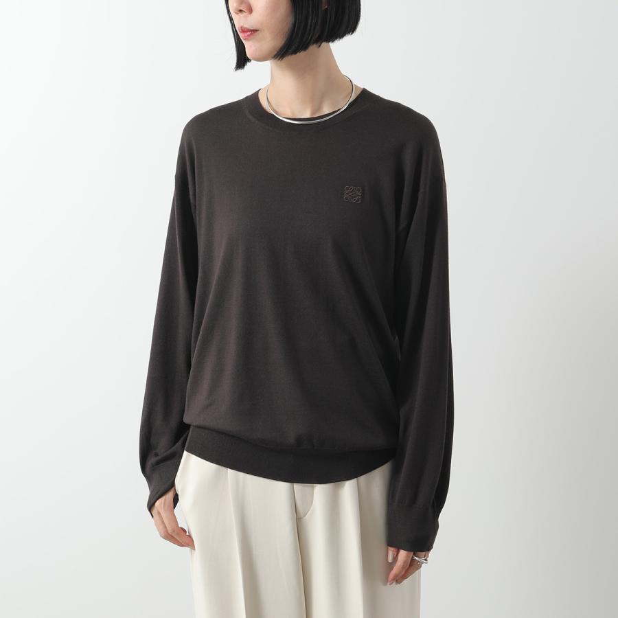 LOEWE(ロエベ) 長袖セーター サイズS レディース - S359Y14K40 オレンジ×ピンク×イエロー トロンプルイユ セーター LOEWE（ロエベ） セーター S359Y14KHR レディース ウール ニット 長袖