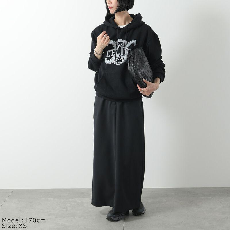 CELINE バックロゴパーカー ブラック セリーヌ サイズXL CELINE（セリーヌ） パーカー RY0JH670Q.38AW レディース スウェット