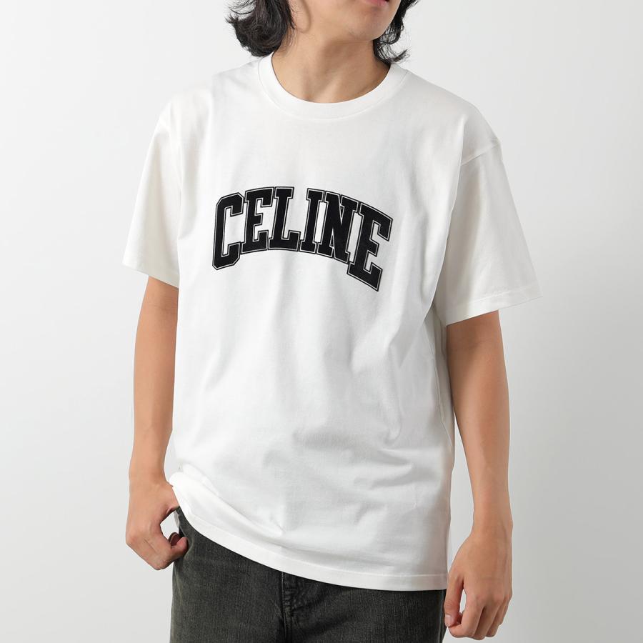 CELINE（セリーヌ） Tシャツ RX0AY671Q.01OB レディース ルーズ ロゴT