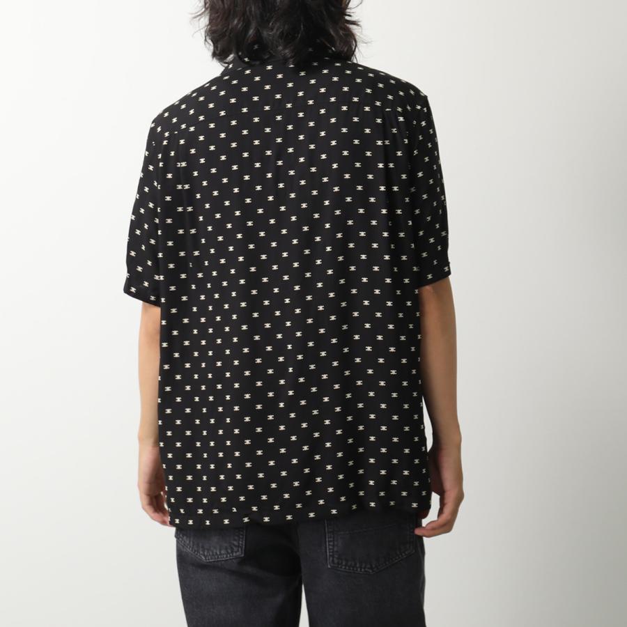 CELINE セリーヌ ボウリングシャツ 2C946387Z.12NC レディース 半袖