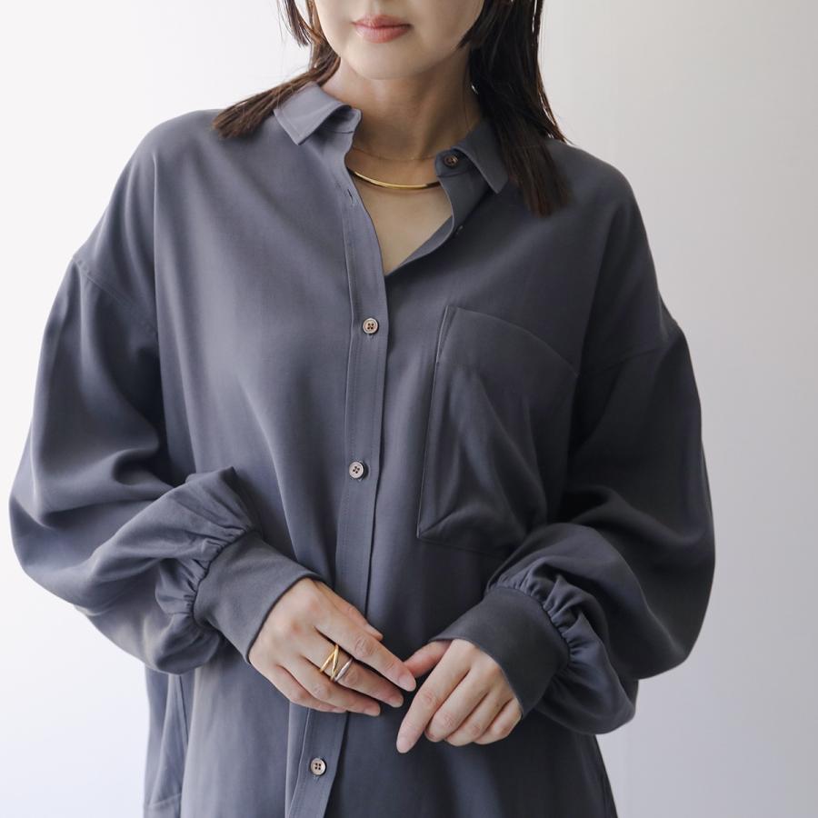 CHIGNON（シニヨン） シャツ 1854-013KK レディース ドレープ タック