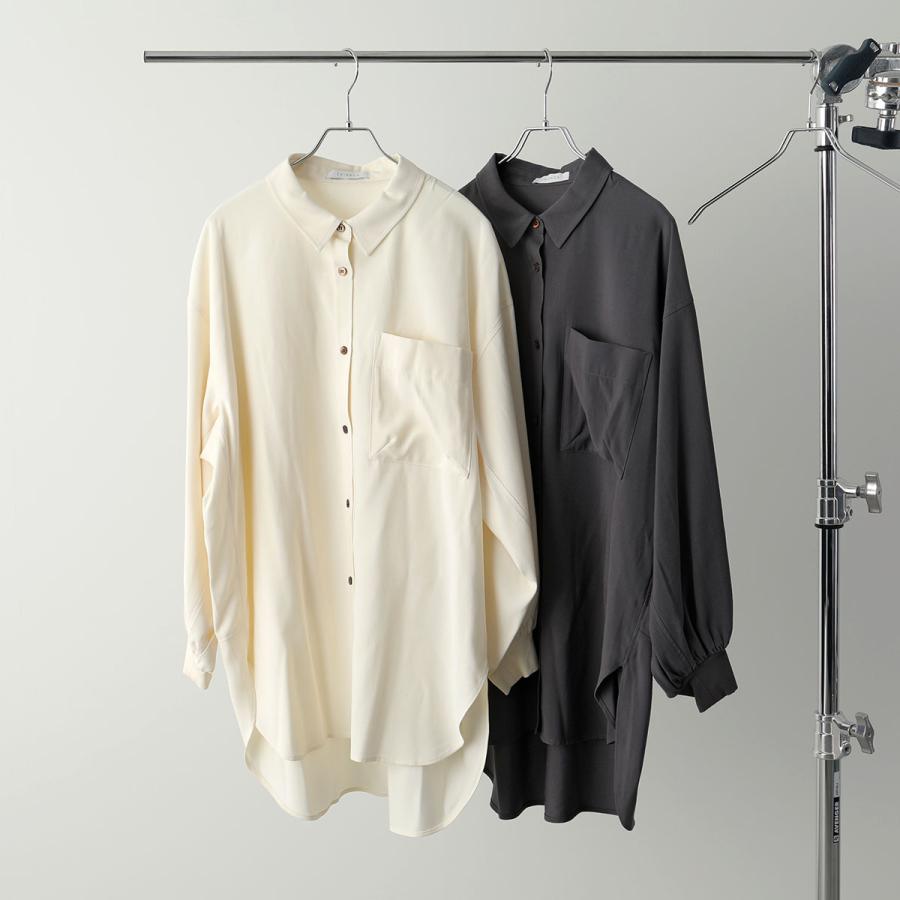 CHIGNON（シニヨン） シャツ 1854-013KK レディース ドレープ タック