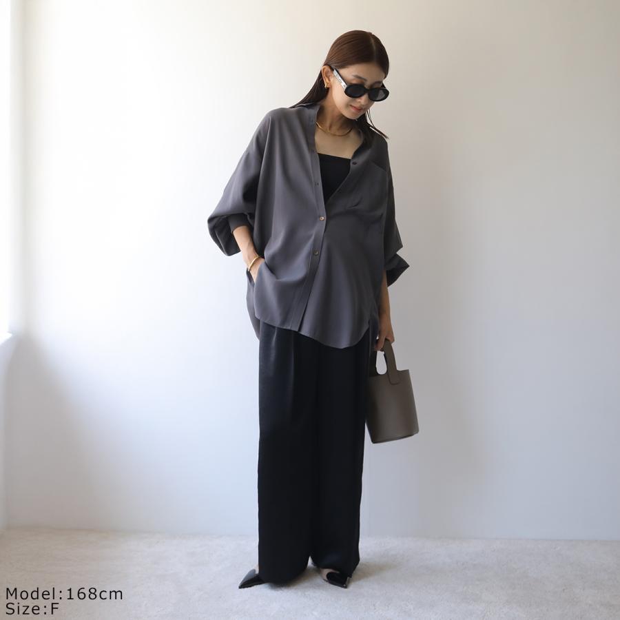 CHIGNON（シニヨン） シャツ 1854-013KK レディース ドレープ タック