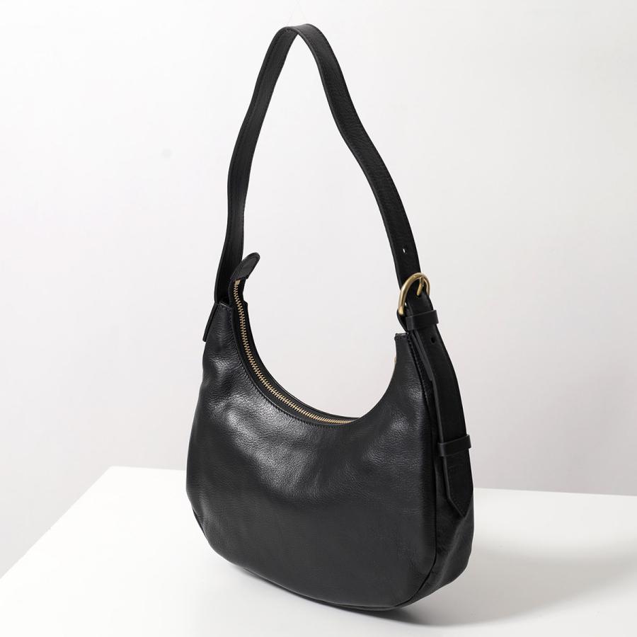 IL BISONTE 黒 レザーハンドバッグ IL BISONTE（イルビゾンテ） ハンドバッグ Belcanto BSH168 レディース