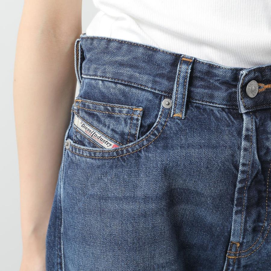 【新品】DIESEL 25SS 1996 D-SIRE A06925 W 32 Women's Relaxed Jeans | Black/Dark grey | Diesel 1996 D-Sire