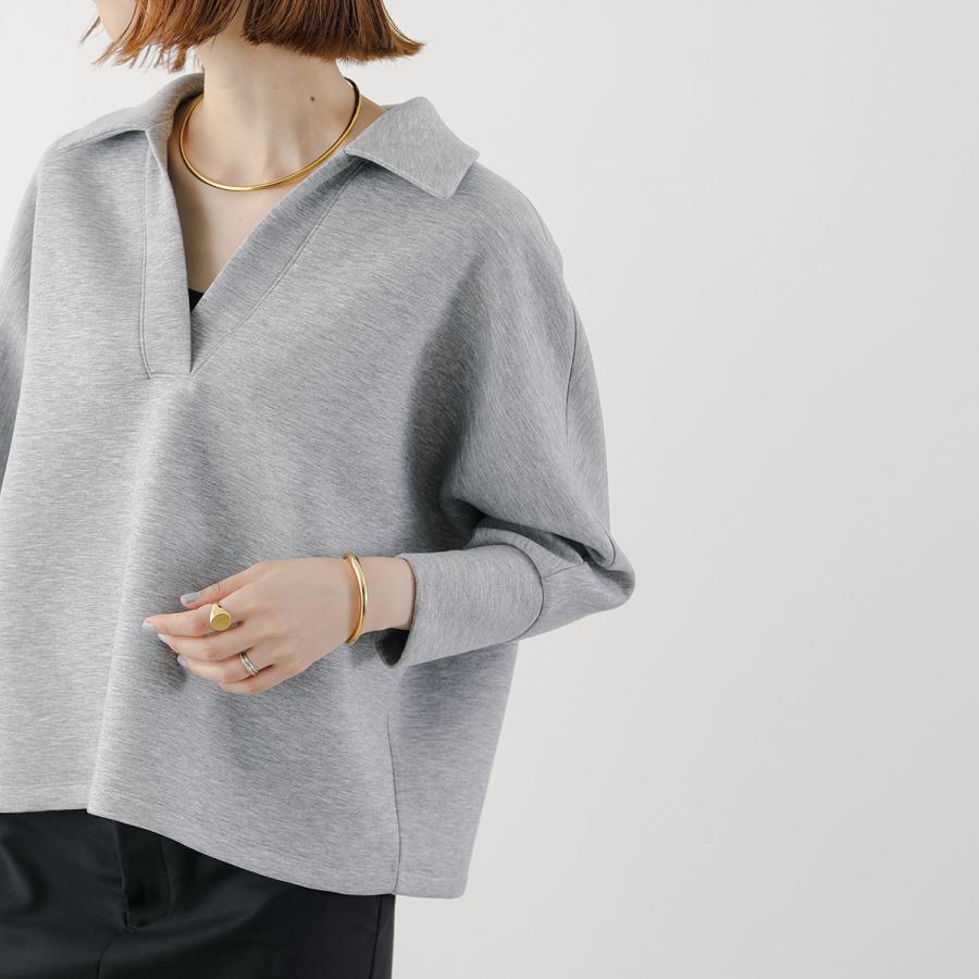 NUS ヌース トレーナー 35517 レディース スキッパー ドルマンスリーブ