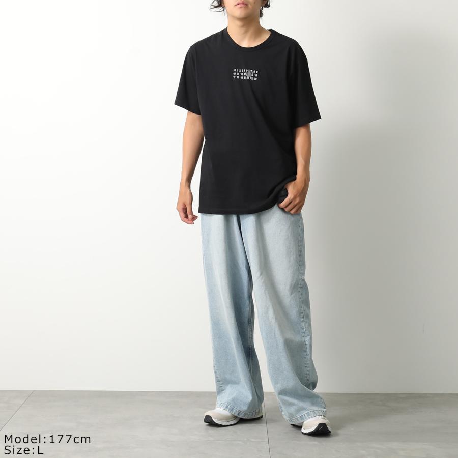 MM6 Maison Margiela 半袖Tシャツ 半袖 ロゴ スタッズ MM6 エムエムシックス メゾンマルジェラ Tシャツ SH0GC0044 S24312