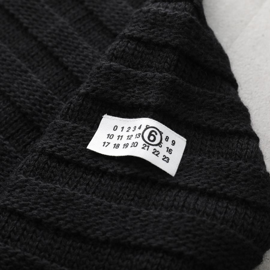 MM6 Maison Margielaメゾンマルジェラボーダーニットカーディガン 中古・古着通販】MM6 Maison Margiela (エムエムシックス メゾン