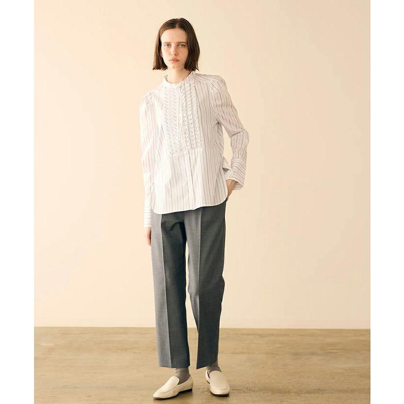 Marilyn Moon（マリリンムーン） ブラウス tuck frill strip blouse