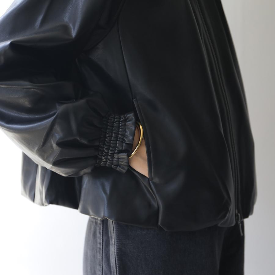 マリリンムーン　フリルブルゾン　MARILYN MOON Marilyn Moon MARILYN MOON マリリンムーン ブルゾン soft eco