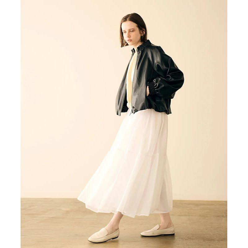 Marilyn Moon（マリリンムーン） ブルゾン soft eco-leather blouson