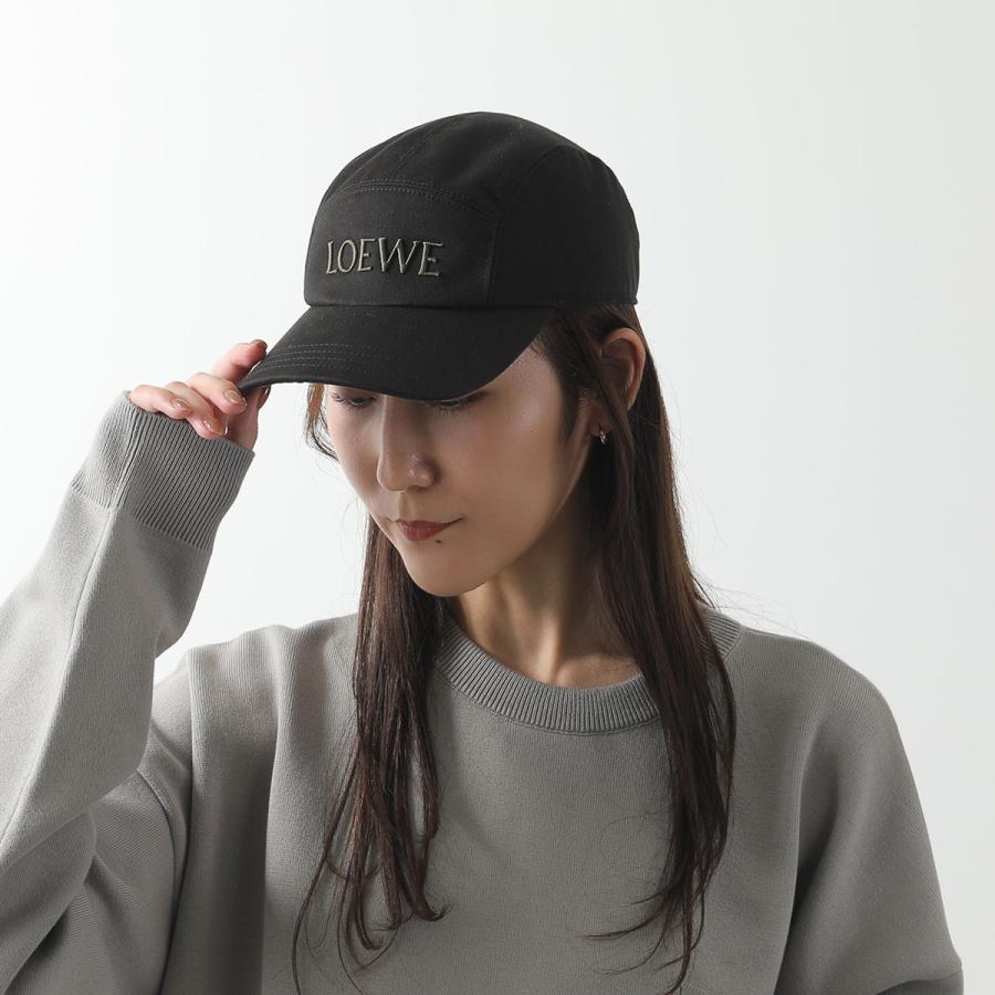 【美品】LOEWE ロエベ キャンバスベースボールキャップ 帽子 LOEWE ロエベ ベースボールキャップ CAMP CAP K820358X93
