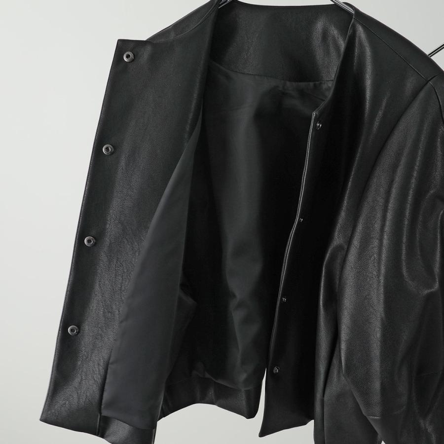 anana（アナナ） ジャケット a79-012 レディース エコレザー ブルゾン