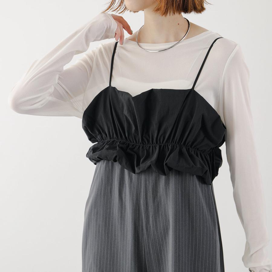 UN-SOPHIE アンソフィー サロペット Volume bustier salopette