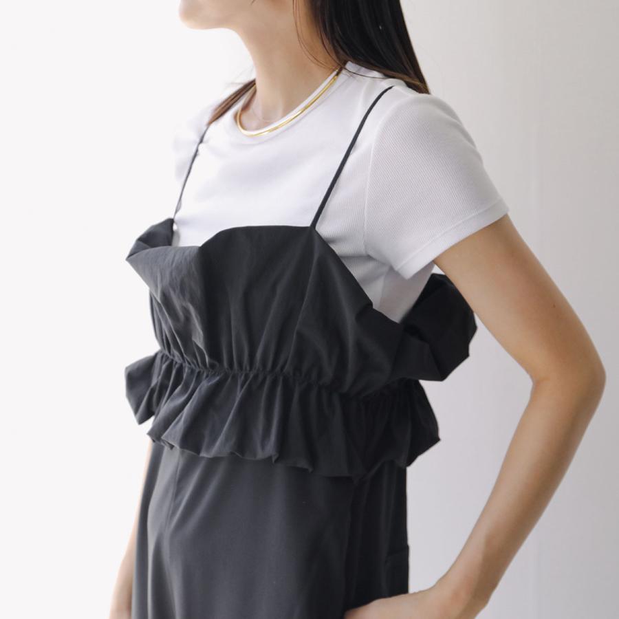 UN-SOPHIE アンソフィー サロペット Volume bustier salopette