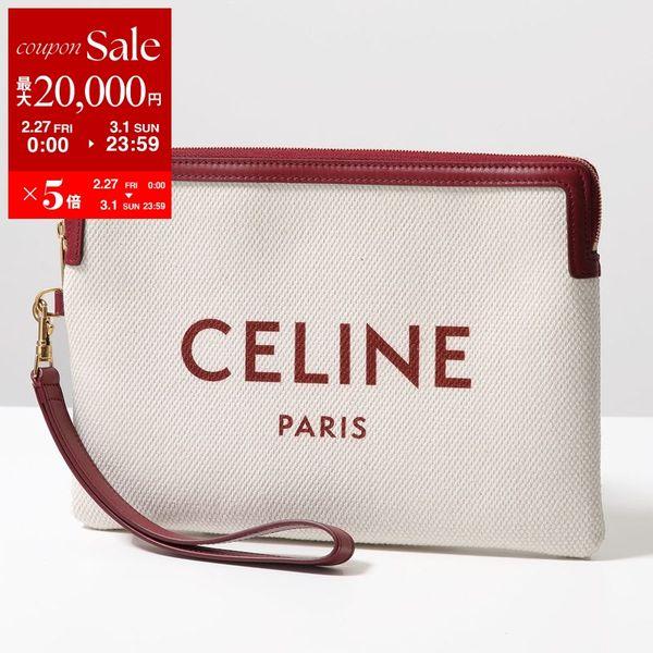 CELINE（セリーヌ） クラッチバッグ Small Pouch with strap 10J502ECW