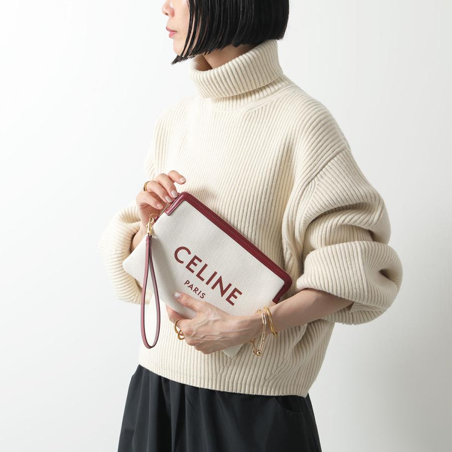 CELINE（セリーヌ） クラッチバッグ Small Pouch with strap 10J502ECW