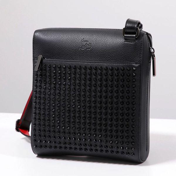 Christian Louboutin レザーショルダーバッグ メンズ
