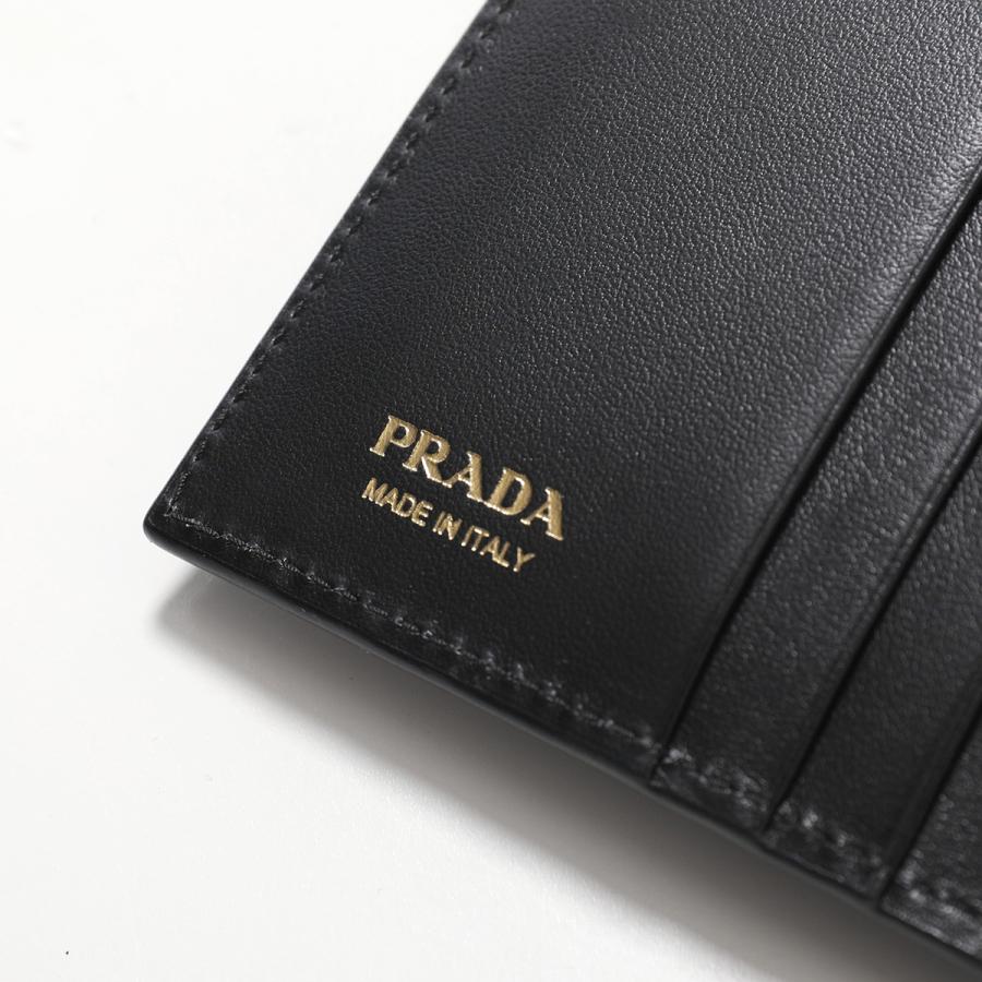PRADA（プラダ） 二つ折り財布 CITY CALF TAB シティカーフタブ 1MV204