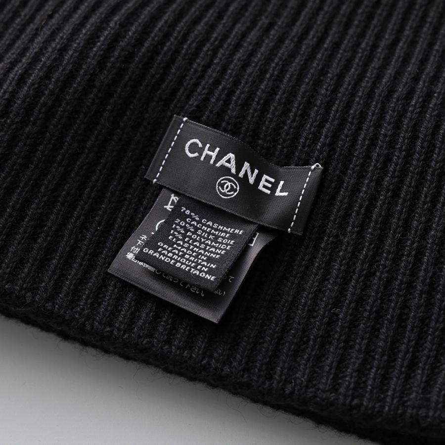CHANEL シャネル ニット帽 AAB254 B21462 レディース カシミヤ