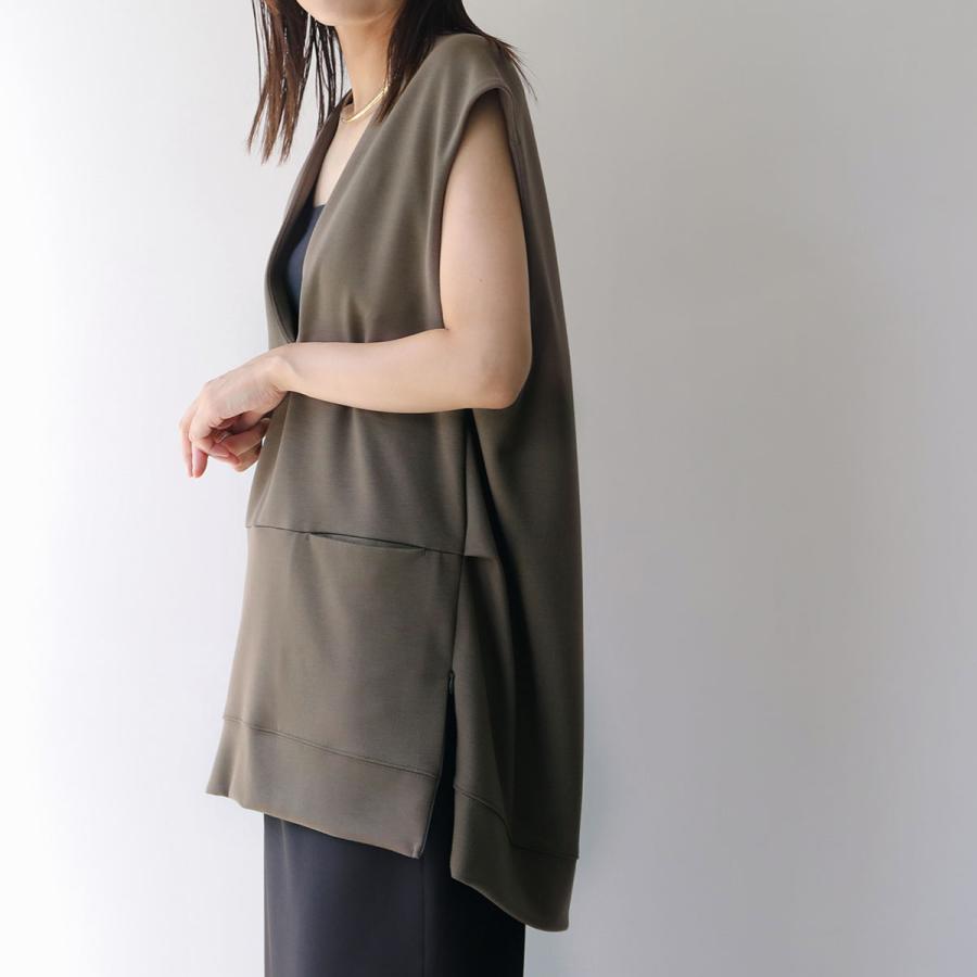 CHIGNON（シニヨン） ダンボールVネックベスト 4754-049BZ レディース