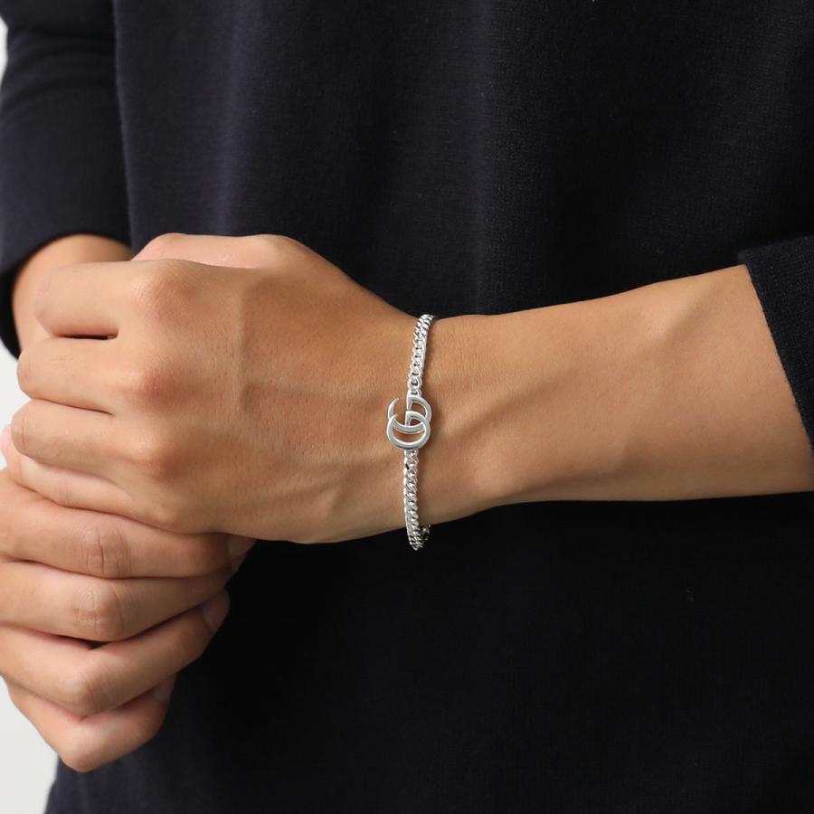 GUCCI（グッチ） ブレスレット GG MARMONT 814917 J8400 メンズ ダブル