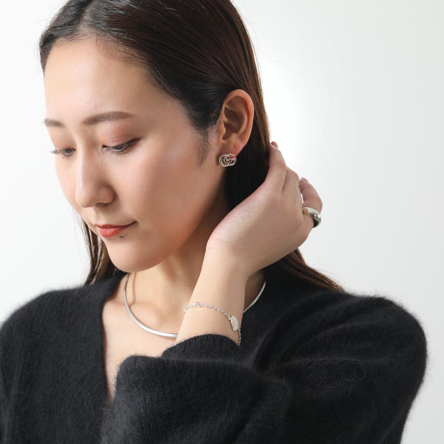 【超美品】GUCCI ピアス　マーモント　ダブルG インターロッキング　片耳 グッチ（GUCCI ）ピアス インターロッキングG】人気ランキング