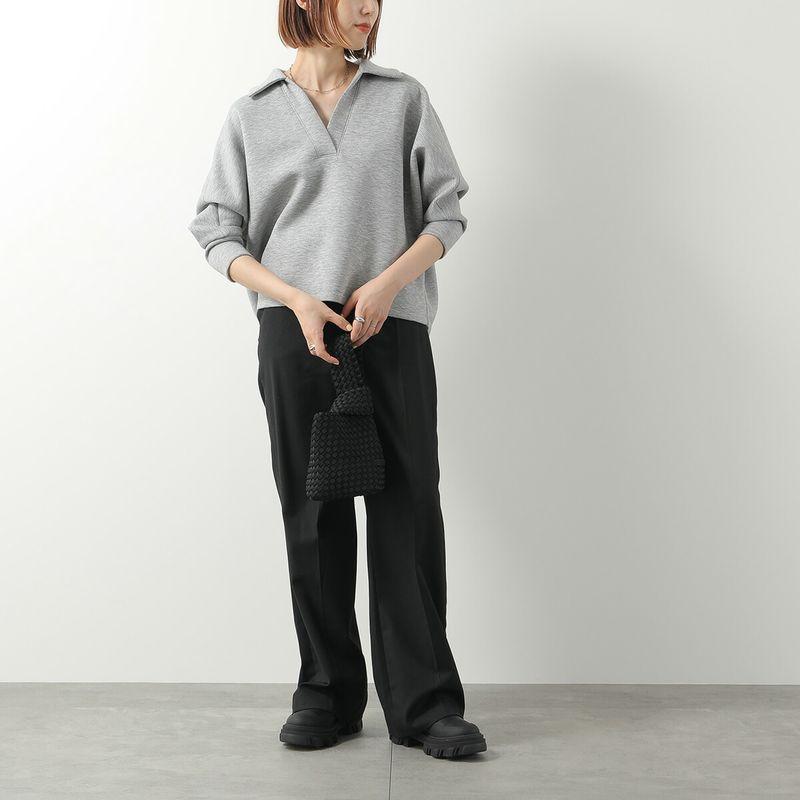 GANNI ガニー チャンキーソール　フロントジップショートブーツ GANNI（ガニー） ショートブーツ Cleated Low Chelsea Boot Black