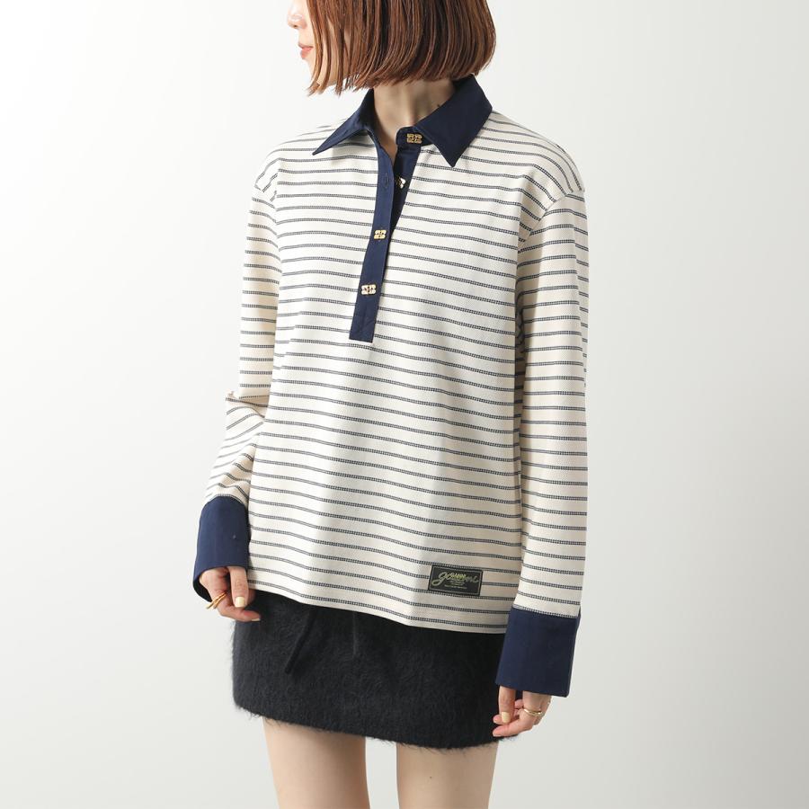GANNI（ガニー） ポロシャツ Single Piquet Jersey Polo T4215 3701