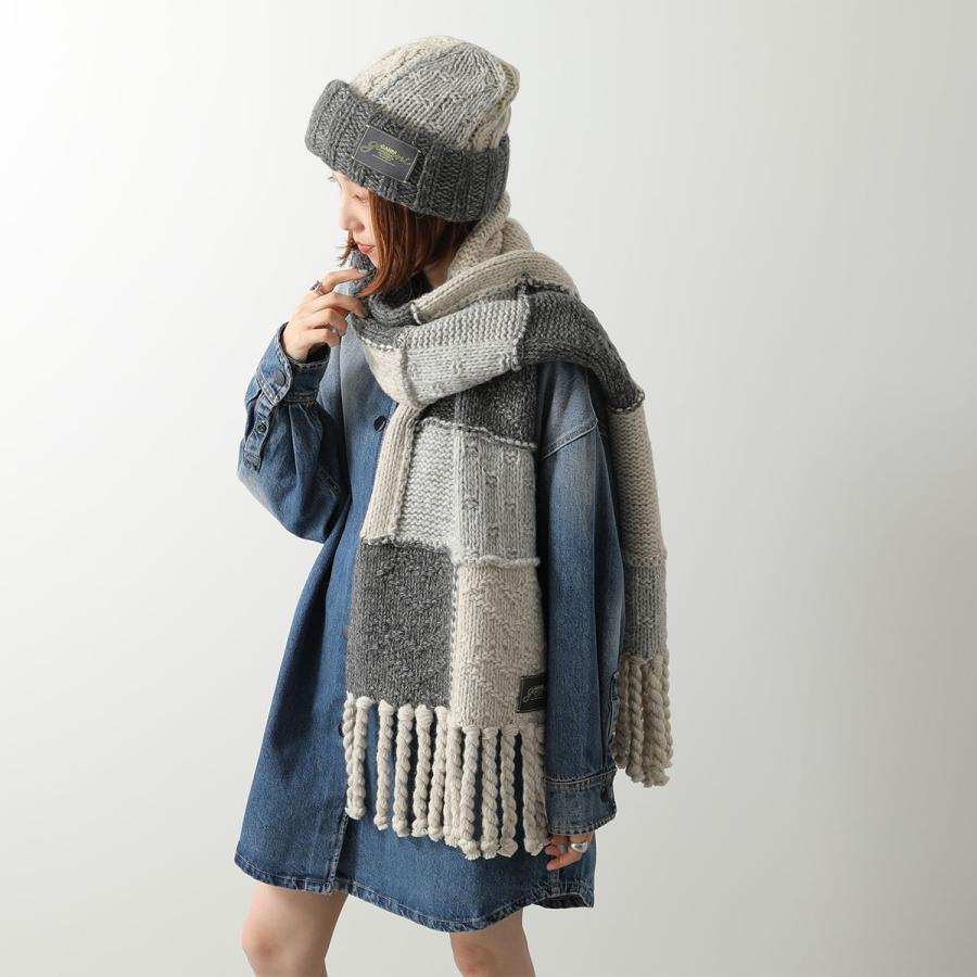 GANNI（ガニー） マフラー A6662 5940 レディース フリンジ ウール