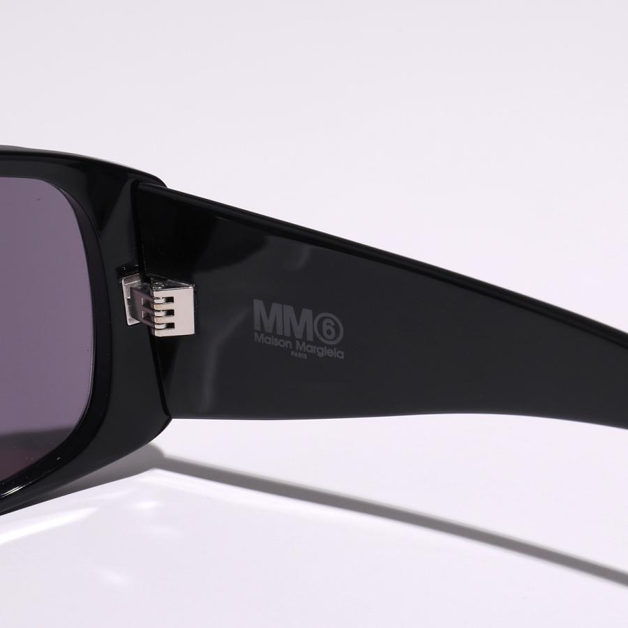 MM6 Maison Margiela ブラック サングラス MM6 Maison Margiela Mask Black