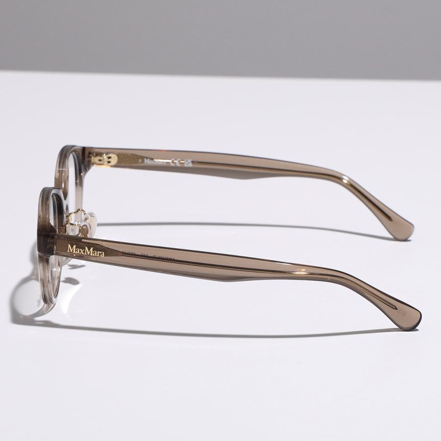 チョコミルキ様 MaxMara メガネ 人気デミブラウン色 ボストン マックスマーラ Max Mara MAX MARA メガネ MM5150-D ボストン型 （052