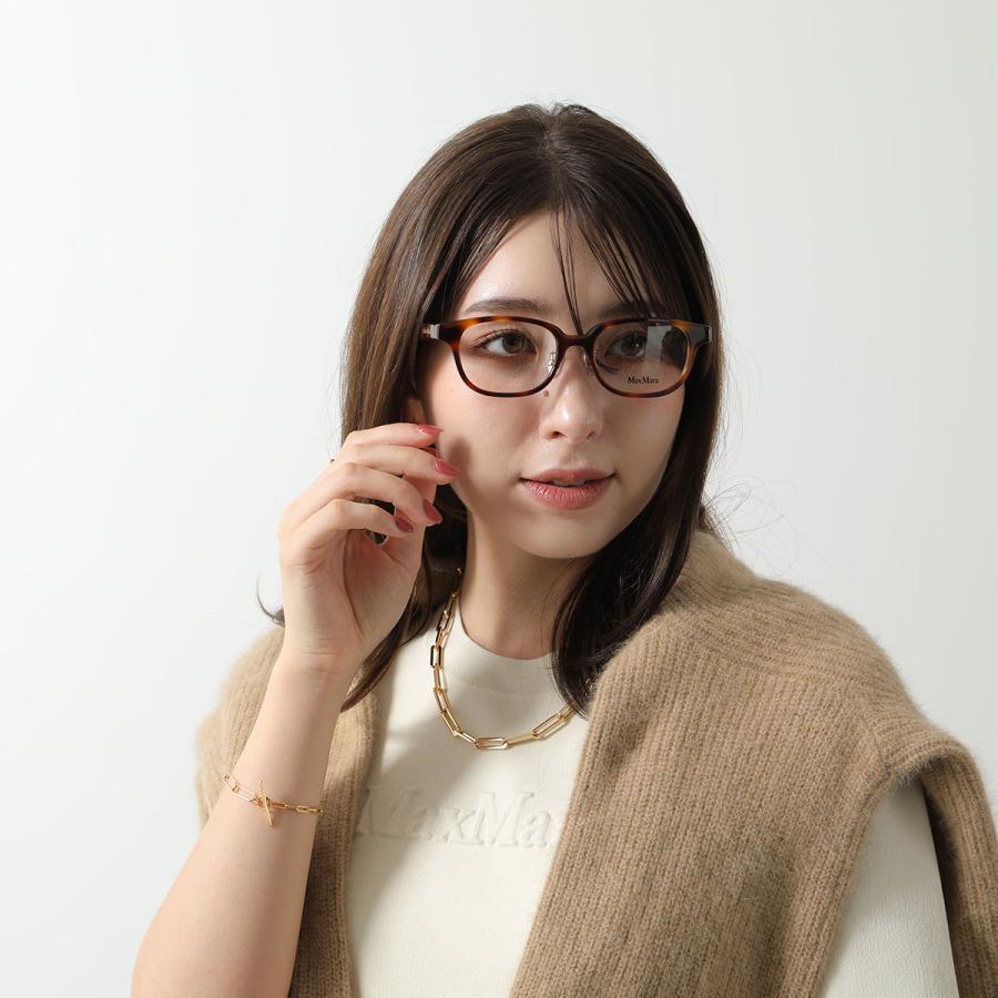 MAX MARA マックスマーラ メガネ MM5200-D レディース ウェリントン型 セルフレーム フルリム クリングスタイプ アジアンフィット【日本企画】カラー3色_14