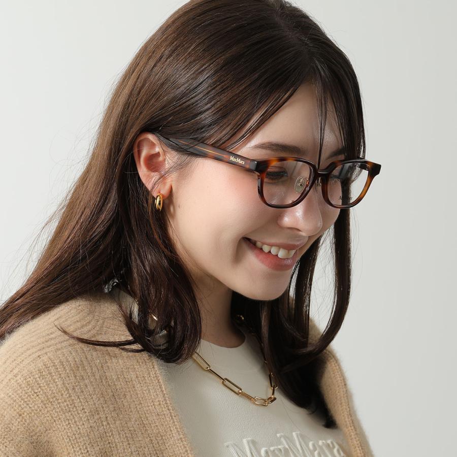MAX MARA マックスマーラ メガネ MM5200-D レディース ウェリントン型 セルフレーム フルリム クリングスタイプ アジアンフィット【日本企画】カラー3色_15